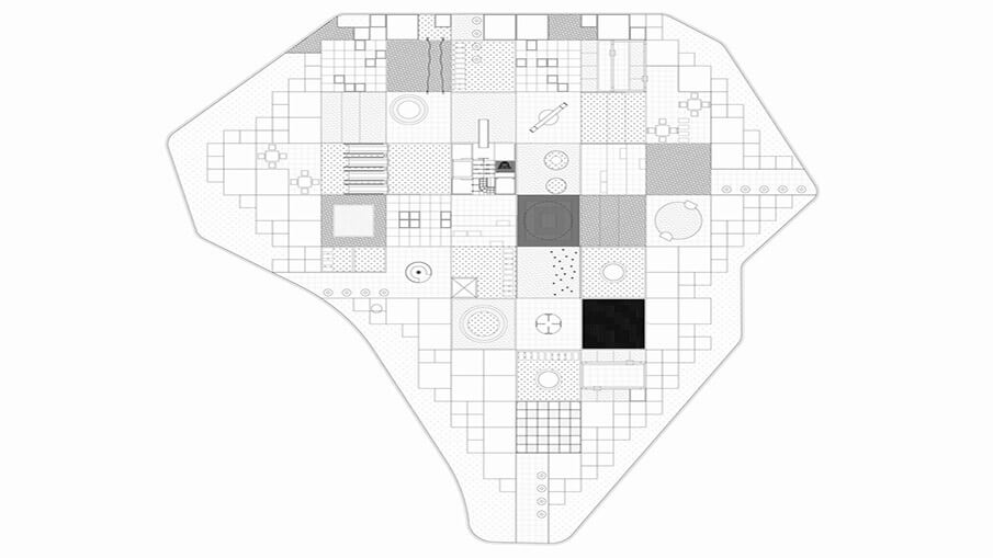 方塊元素社區(qū)兒童樂(lè)園方案圖